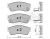 fri.tech. 171.0 Brake Pad Set, disc brake